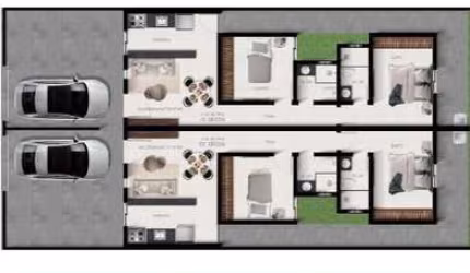 Casa com 2 dormitórios à venda por R$ 210.000 - Paratibe - João Pessoa/PB
