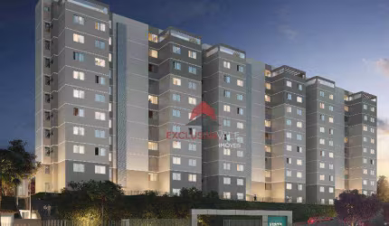 Apartamento, 40 m² - venda por R$ 235.000,00 ou aluguel por R$ 1.600,00/mês - Jardim Coleginho - Jacareí/SP