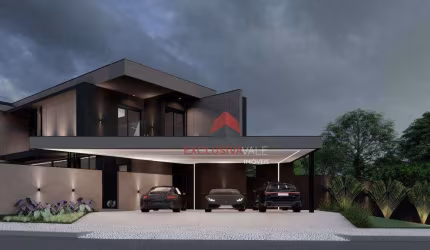 Casa com 4 dormitórios à venda, 457 m² por R$ 3.350.000 - Urbanova - São José dos Campos/SP