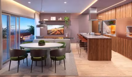 Apartamento no condomínio Qoya  com 56,14 m² - Batel, Curitiba/PR - AP8895