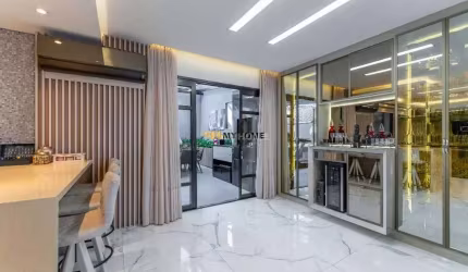Lindíssima casa, finamente mobiliada na rua mais linda de Pineville - CA0337