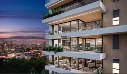 Apartamento com 3 suítes com 3 vagas à venda, 228 m² por R$ 3.795.000 - Ahú -Cur