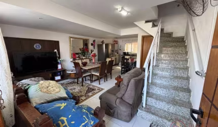 Village com 3 dormitórios à venda, 108 m² por R$ 800.000,00 - Vila Agao - Bertioga/SP