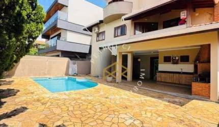 Casa com 3 dormitórios à venda, 372 m² por R$ 1.950.000,00 - Condomínio Residencial Terras do Caribe - Valinhos/SP