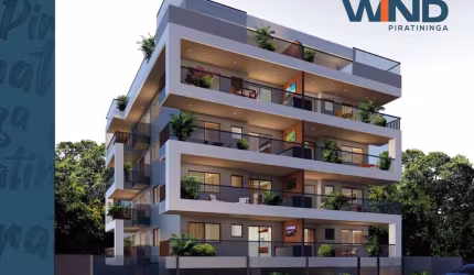 Apartamento para Venda em Niterói, Piratininga, 2 dormitórios, 2 suítes, 3 banheiros, 1 vaga