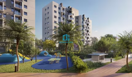 Apartamento com 3 quartos à venda na Rua Nicolau Kresko, 70, Hauer, Curitiba, 54 m2 por R$ 530.964