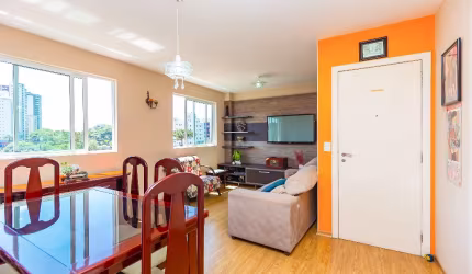 Apartamento com 2 quartos, 1 vaga, no Jardim Botânico - Curitiba
