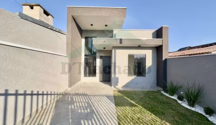 Casa para Venda em Fazenda Rio Grande, Gralha Azul, 3 dormitórios, 1 suíte, 1 banheiro, 1 vaga