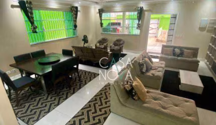 Sobrado com 5 dormitórios à venda, 300 m² por R$ 1.900.000,00 - Solemar - Praia Grande/SP