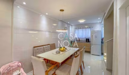 Village com 3 dormitórios à venda, 118 m² por R$ 450.000,00 - Vila Cascatinha - São Vicente/SP