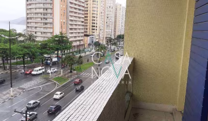 Apartamento com 2 dormitórios para alugar, 111 m² por R$ 4.500,00/mês - José Menino - Santos/SP