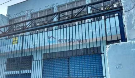 Diadema - Prédio comercial com dois pisos, vão aberto.