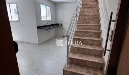 Cobertura, 116 m² - venda por R$ 570.000,00 ou aluguel por R$ 3.280,00/mês - Bangu - Santo André/SP