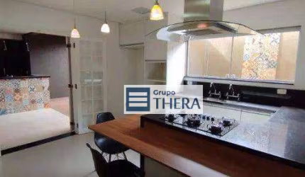 Sobrado com 5 dormitórios para alugar, 210 m² por R$ 7.161,00/mês - Vila Assunção - Santo André/SP