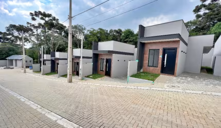 Casas 03 quartos sendo 01 suite a venda no Colonia Rio Grande em Sao Jose dos Pinhais