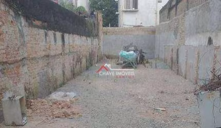 Terreno à venda, 200 m² por R$ 530.000,00 - Encruzilhada - Santos/SP