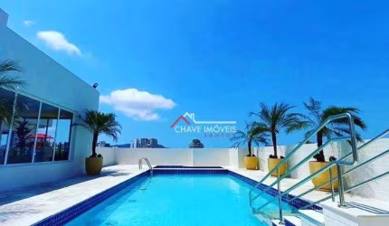 Apartamento com 3 dormitórios à venda, 83 m² por R$ 1.065.000,00 - Macuco - Santos/SP
