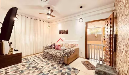 Sobrado com 3 dormitórios à venda, 122 m² por R$ 700.000,00 - Vila Belmiro - Santos/SP
