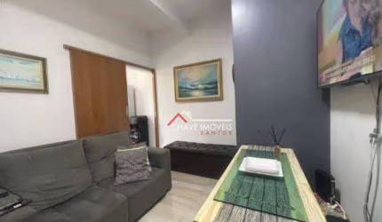 Apartamento com 1 dormitório à venda, 32 m² por R$ 340.000,00 - Ponta da Praia - Santos/SP