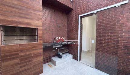 Village com 3 dormitórios, 141 m² - venda por R$ 958.000,00 ou aluguel por R$ 5.900,02/mês - Gonzaga - Santos/SP