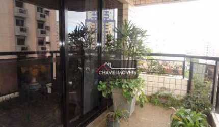 Apartamento com 4 dormitórios à venda, 270 m² - Boqueirão - Santos/SP