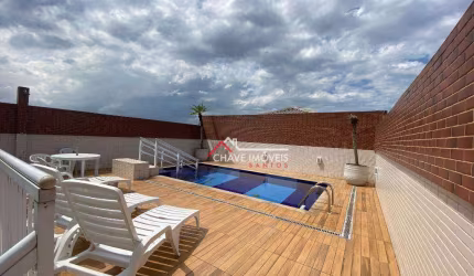 Apartamento Duplex com 3 dormitórios à venda, 128 m² por R$ 959.000,00 - Vila Matias - Santos/SP