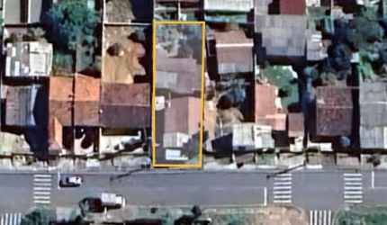 Terreno com testada de 12 metros e 30  de comprimento para comercio ou residência