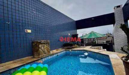 Apartamento Duplex com 3 dormitórios à venda, 134 m² por R$ 790.000,00 - Embaré - Santos/SP