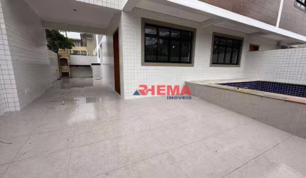 Sobrado com 3 dormitórios à venda, 140 m² por R$ 1.480.000,00 - Vila Belmiro - Santos/SP