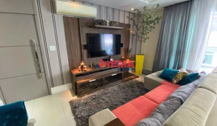 Apartamento com 3 dormitórios à venda, 150 m² por R$ 1.750.000,00 - José Menino - Santos/SP