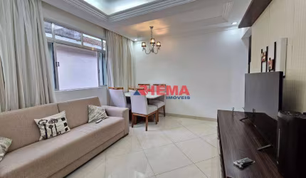 Apartamento com 2 dormitórios à venda, 63 m² por R$ 420.000,00 - Aparecida - Santos/SP