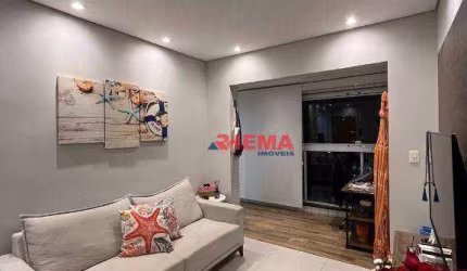 Apartamento com 1 dormitório à venda, 52 m² por R$ 735.000,00 - Embaré - Santos/SP