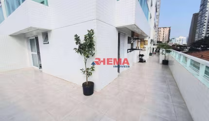 Apartamento com 2 dormitórios para alugar, 54 m² por R$ 4.990,02/mês - Embaré - Santos/SP