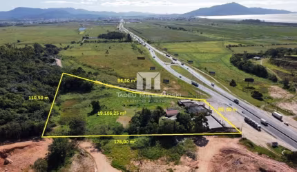Terreno Margem da BR 101 - Tijucas