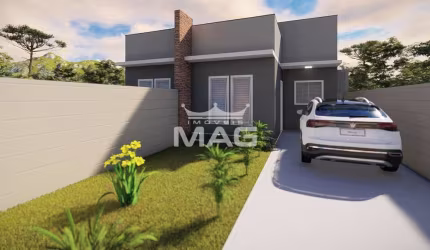 Casa com 3 quartos à venda na Rua João Ribeiro Camargo, 274, Campo Pequeno, Colombo por R$ 399.900