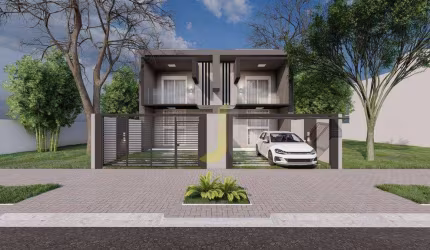 Sobrado com 3 dormitórios e com Piscina