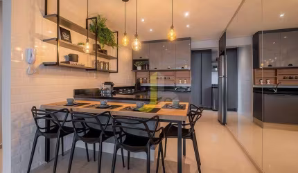 Apartamento próximo ao Shopping com uma suíte mais um dormitório - Centro - Cascavel/PR