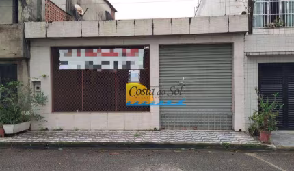 Restaurante em Ponto Comercial com Construção Nova à venda, 160 m² por R$ 260.000 - Conjunto Residencial Humaitá - São Vicente/SP