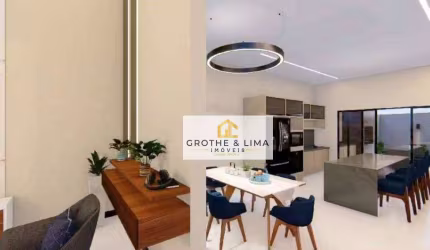 Casa com 3 dormitórios à venda, 178 m² por R$ 1.030.000,00 - Condomínio Residencial Tecoara - Taubaté/SP