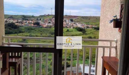 Apartamento com 2 dormitórios à venda, 56 m² por R$ 375.000 - Conjunto Residencial Flamboyant - São José dos Campos/SP