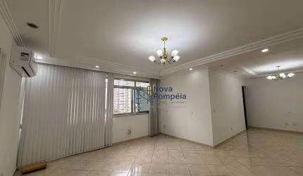 Apartamento com 3 dormitórios para alugar, 144 m² por R$ 6.500/mês - Gonzaga - Santos/SP