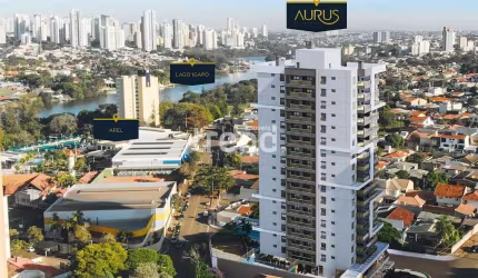 Apartamento à venda, Aurus,  Lançamento frente ao Lago Igapó, Jd Petrópolis, Londrina, PR