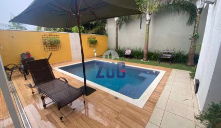 Sobrado à venda e para alugar em Campinas, Swiss Park, com 3 suítes, com 230 m², Swiss Park - Lugano