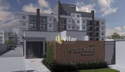 Apartamento com 2 dormitórios à venda, 46 m² por R$ 279.000 - Vargem Grande - Pinhais/PR