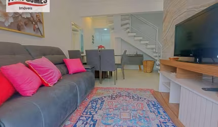Cobertura Duplex com 3 dormitórios à venda, 120 m² por R$ 1.200.000 - Pitangueiras - Guarujá/SP