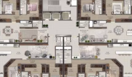Apartamento com 1 quarto à venda na Avenida Almirante Fonseca Neves, 307, Centro, Porto Belo, 130 m2 por R$ 2.500.000