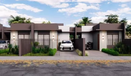 Casa Residencial com 2 quartos  à venda, 67.00 m2 por R$209000.00  - Uvaranas - Ponta Grossa/PR