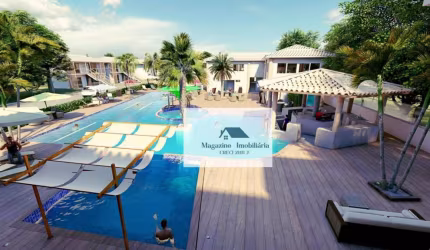 Apartamento com 1 dormitório à venda, 22 m² por R$ 200.000,00 - Coroa Vermelha - Santa Cruz Cabrália/BA