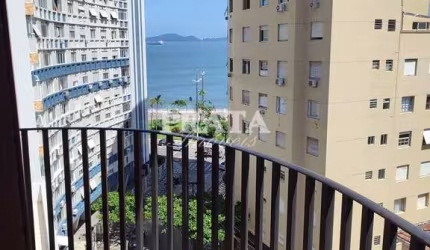 PONTA DA PRAIA SANTOS 1 DORMITÓRIO 1 VAGA GARAGEM VISTA MAR