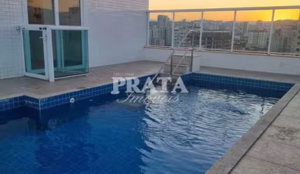 EMBARÉ SANTOS 2 DORMITÓRIOS 1 VG GARAGEM DEMARCADA